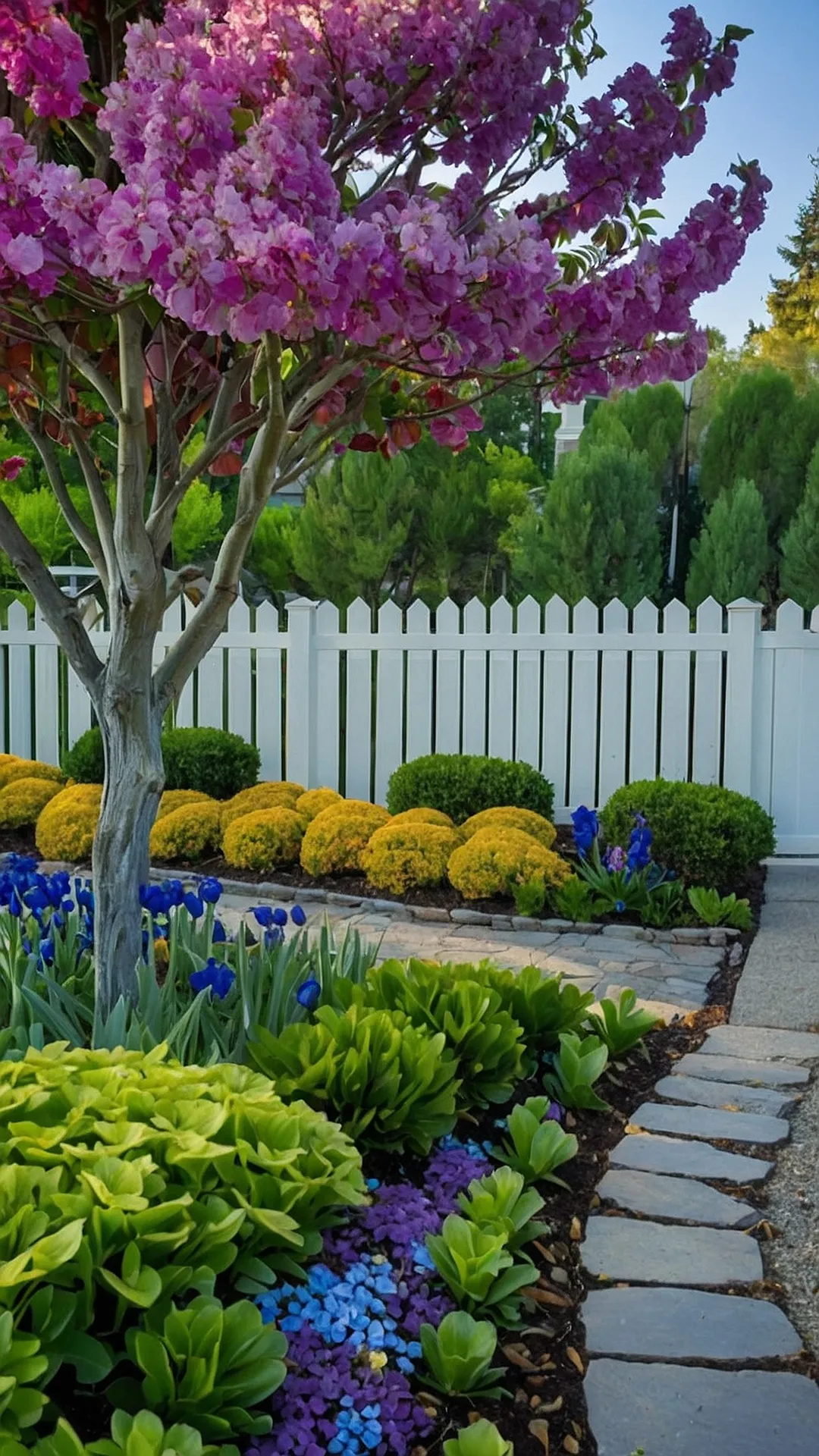 Edging Elegance: Creative Fence Line Designs