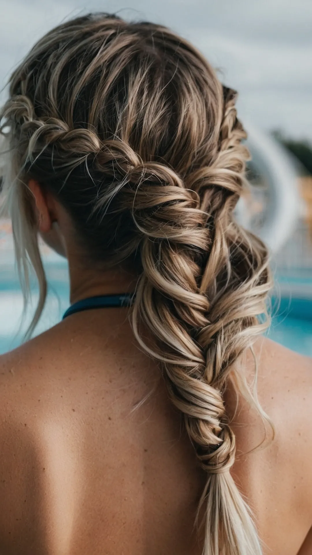Aquatic Chic: Trendy Waterpark Hairstyles