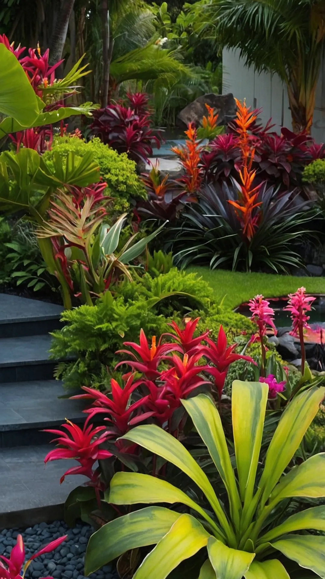 Exotic Elegance: Inspiring Tropical Garden Designs