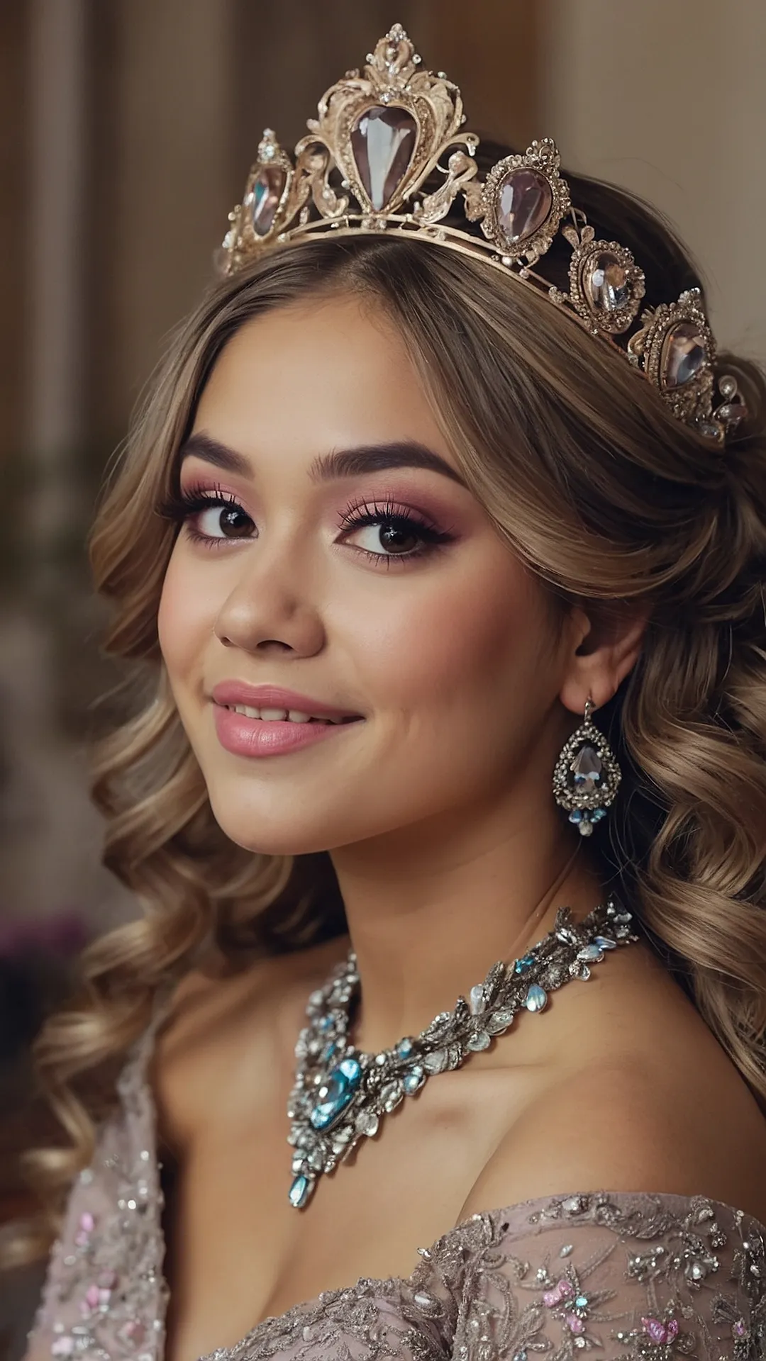 Tiara Trends: Quinceañera Crown Hairstyles to Inspire