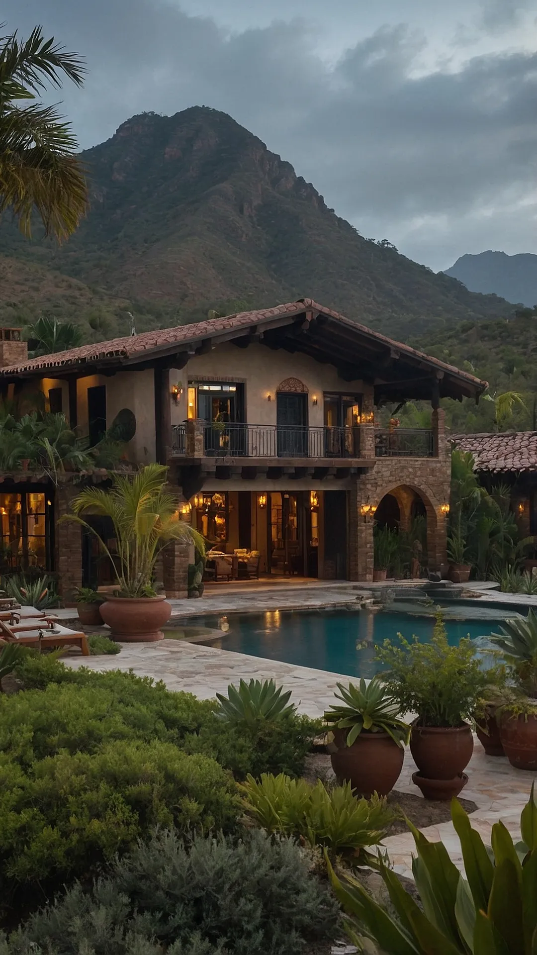 Terracotta Treasures: Hacienda Home Imagery