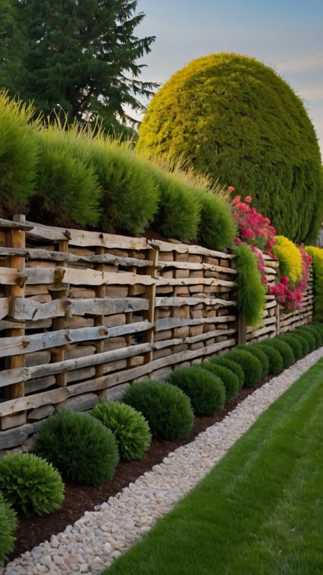 Fence Finery: Aesthetic Landscaping Along Borders