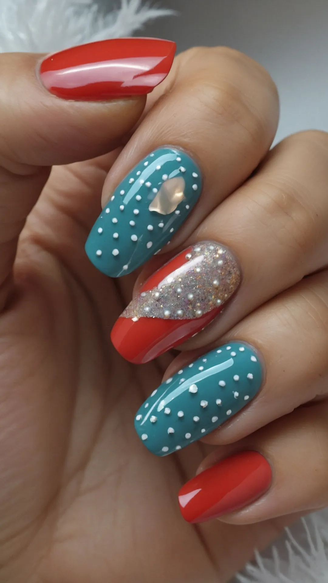 Ocean Waves Nail Designs