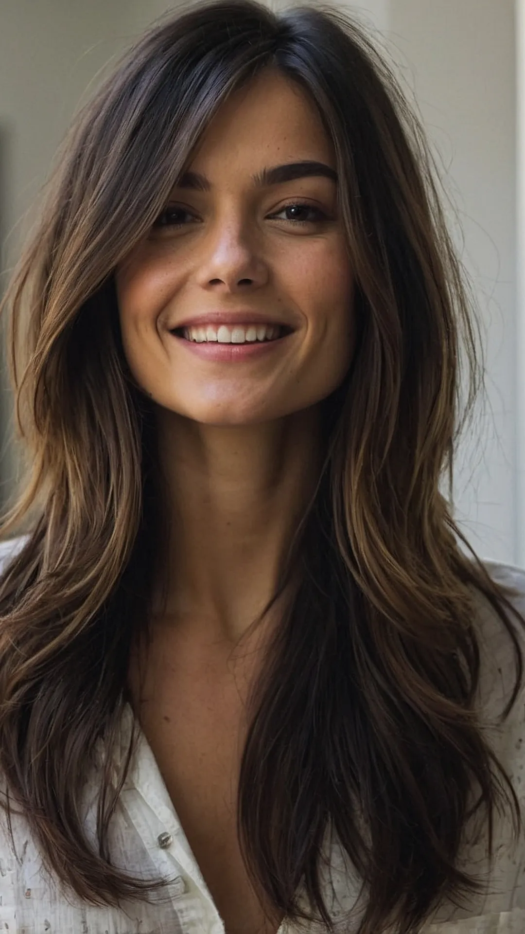 Modern Layers: Shoulder Length Haircut Trends