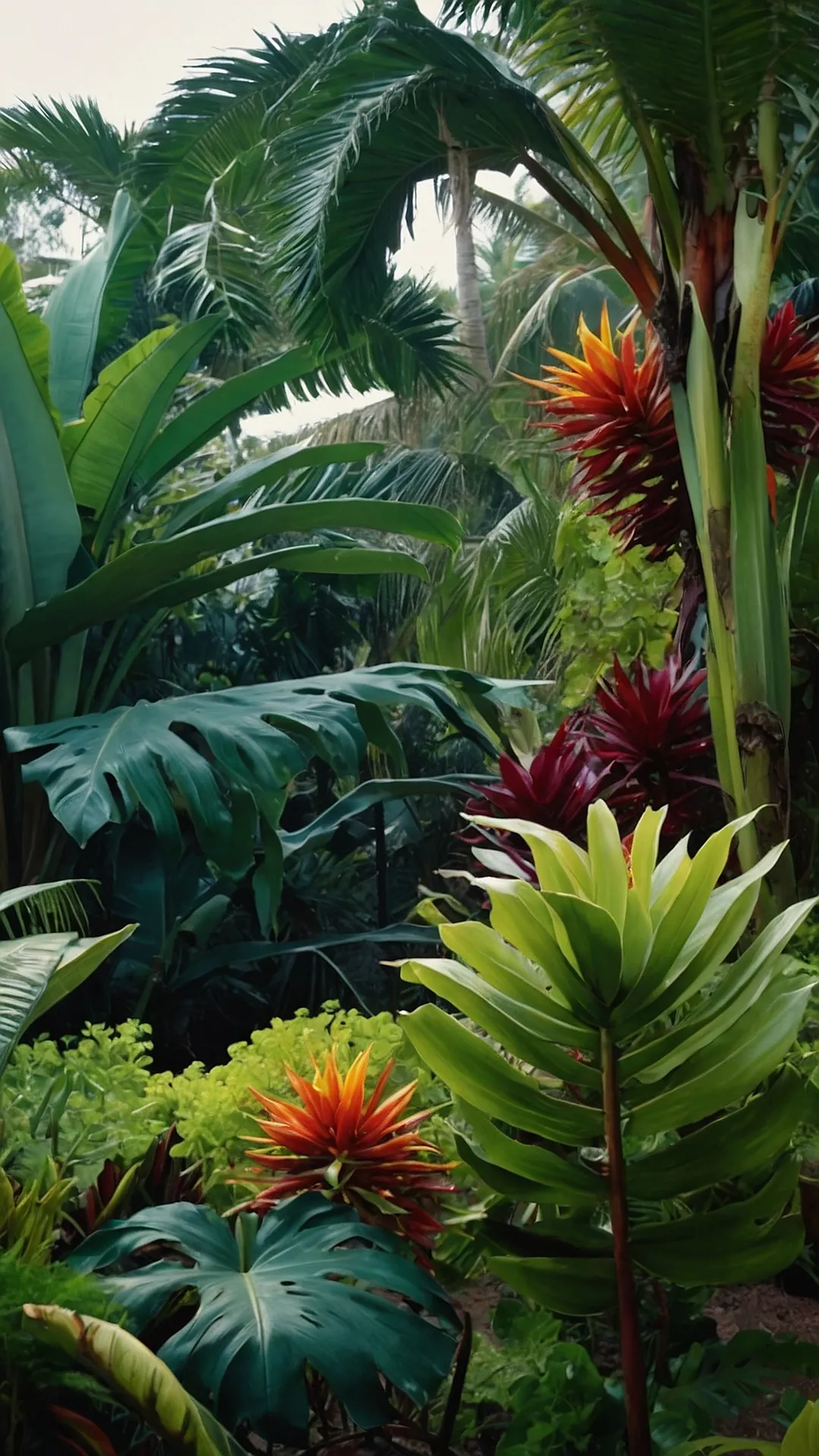 Radiant Tropics: Outdoor Full Sun Planting Concepts