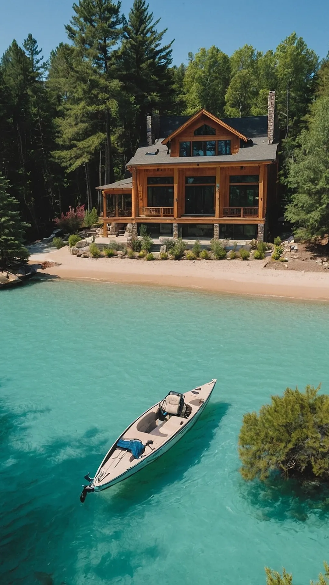 Lakefront Elegance: Sophisticated House Ideas