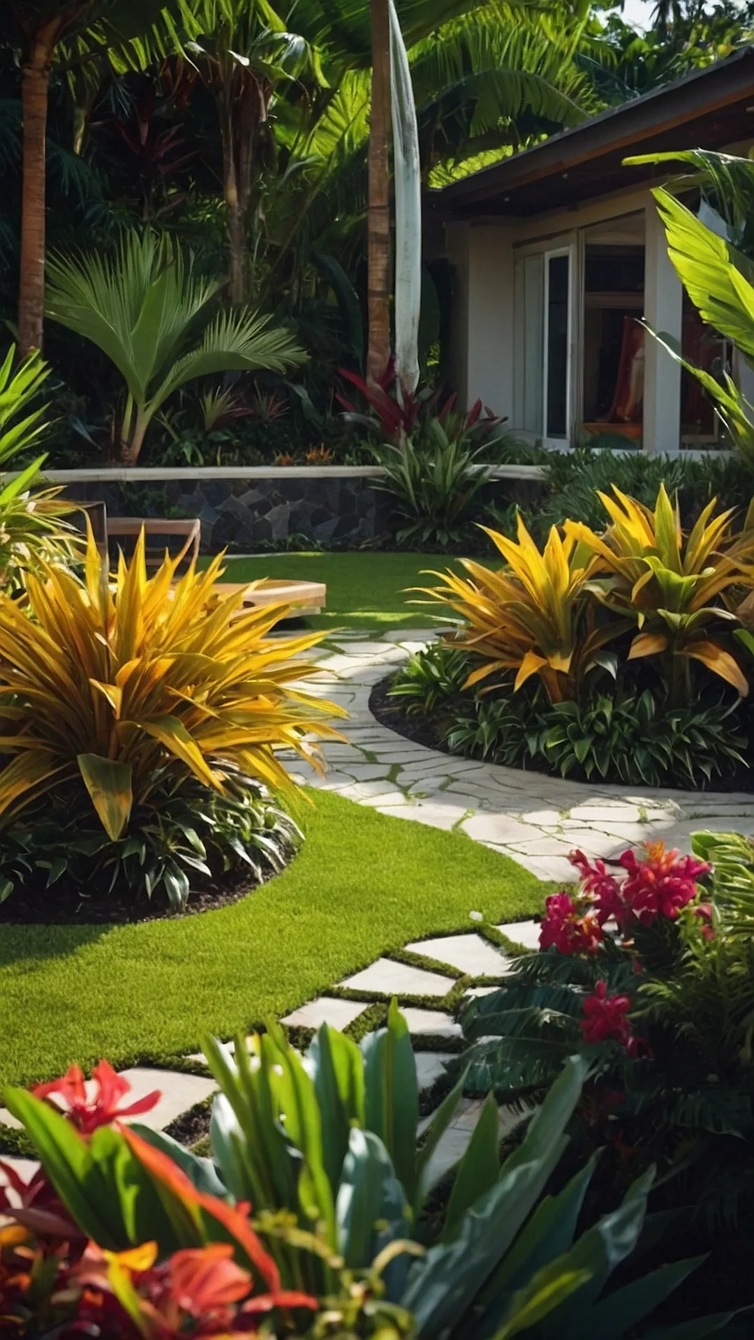 Garden of Paradise: Tropical Backyard Dreaming