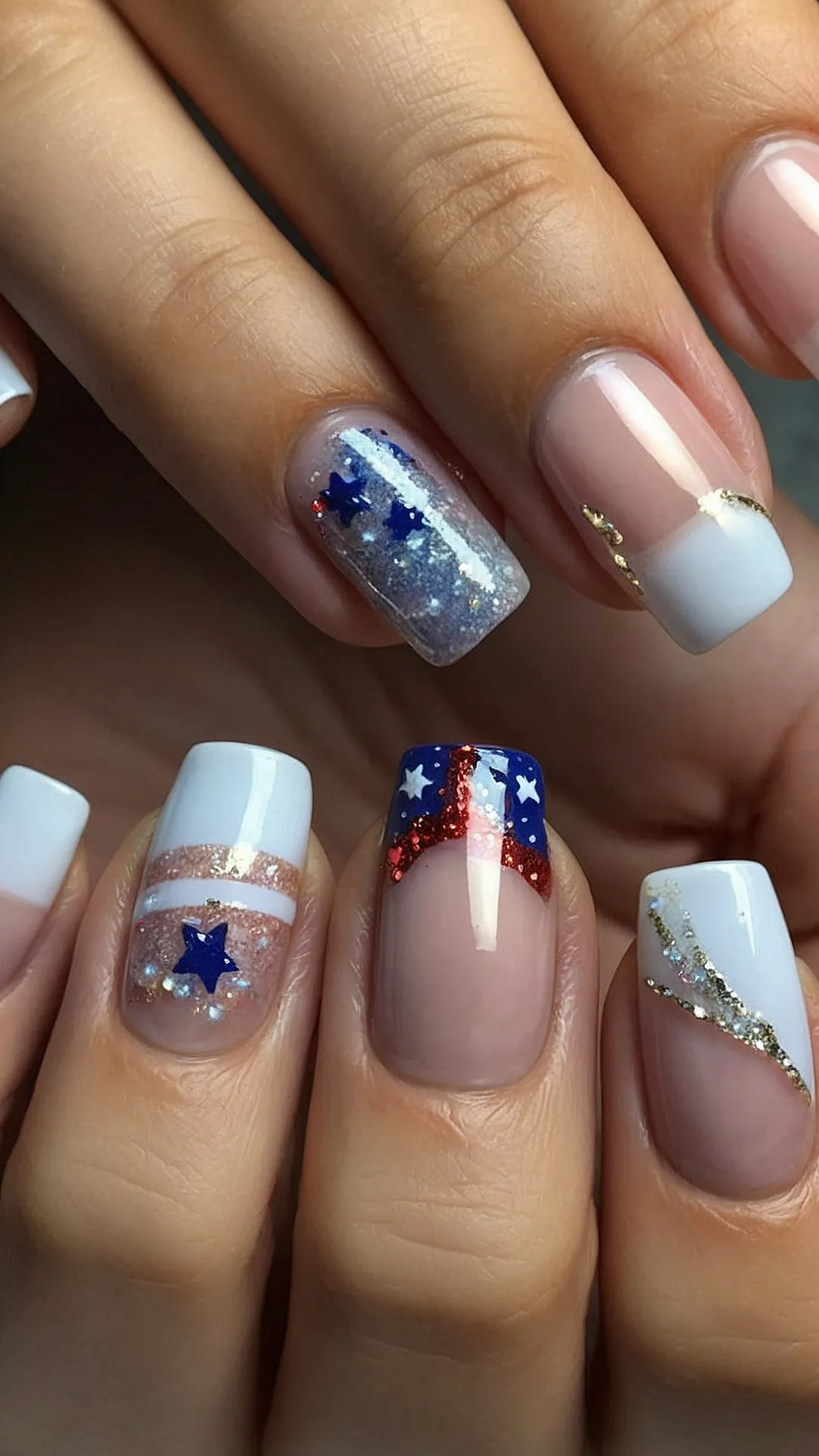 Stars on Your Fingertips: Stunning July 4th Nail Designs