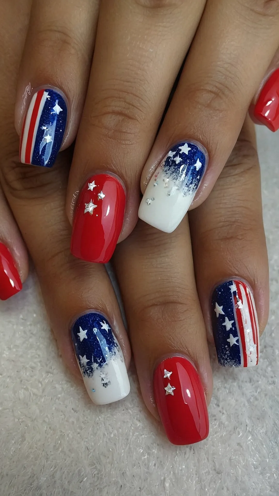 Firecracker Fingers: Fun and Festive 4th of July Nails