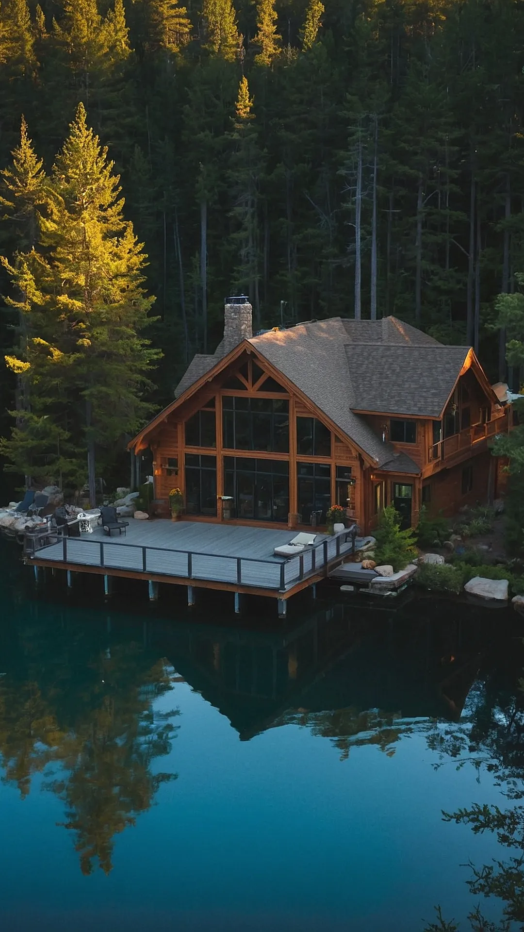 Tranquil Waterside Haven: Lake House Décor Concepts