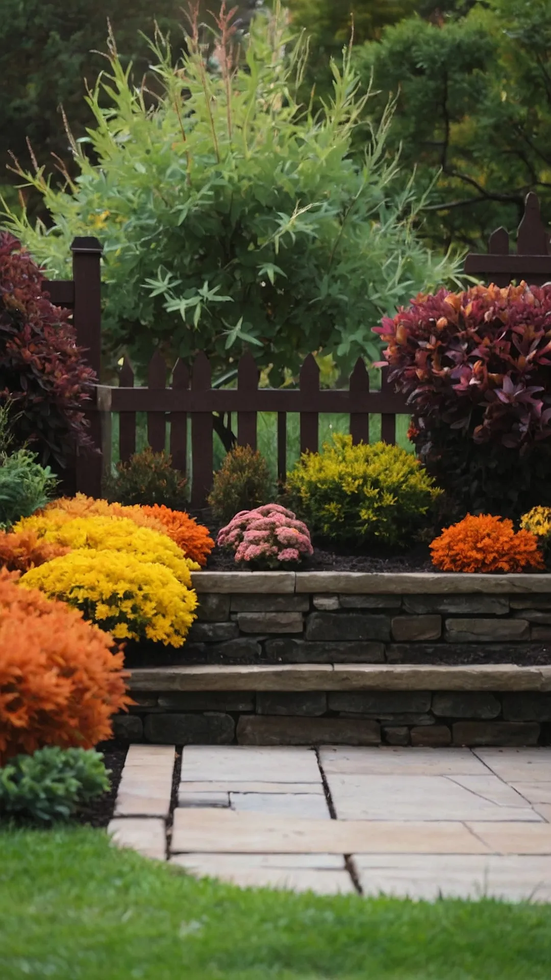 Serene Fall Garden Retreats Perfect for Relaxation