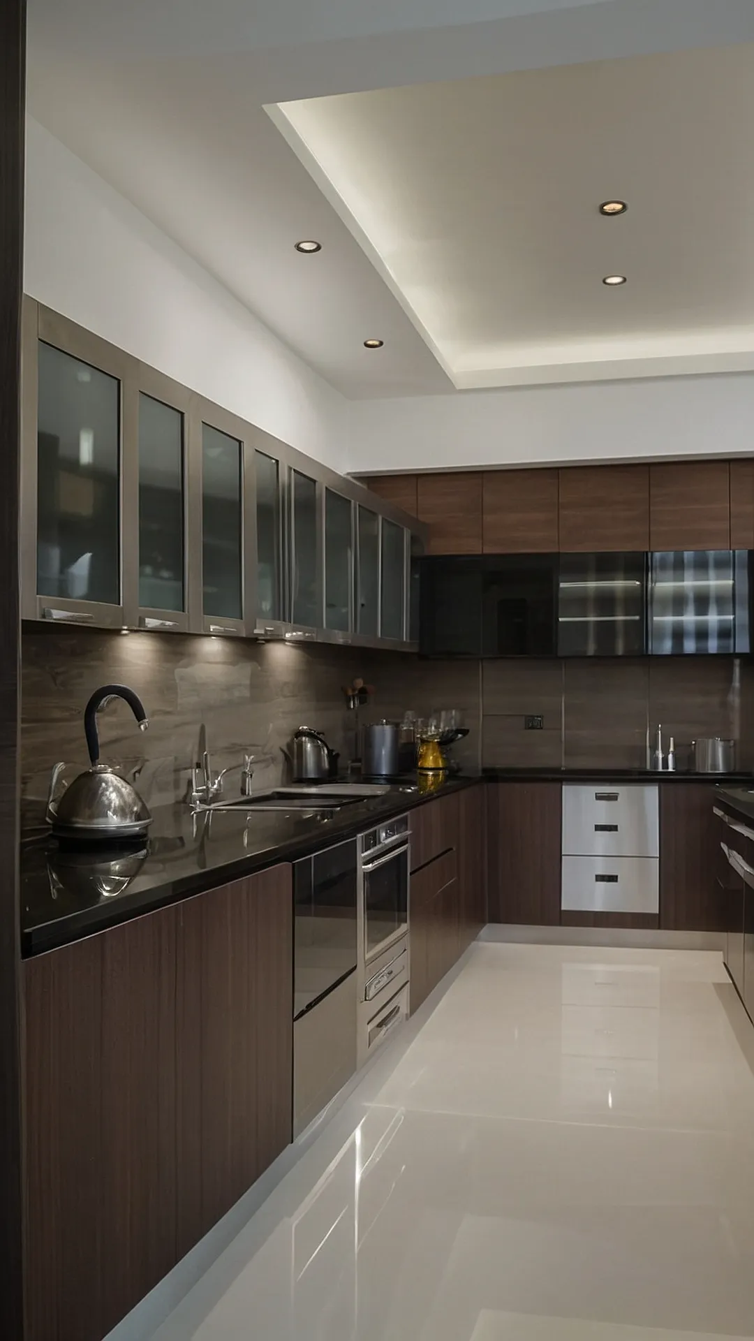 Sleek and Minimalist Small Kitchen Concepts for Modern Homes