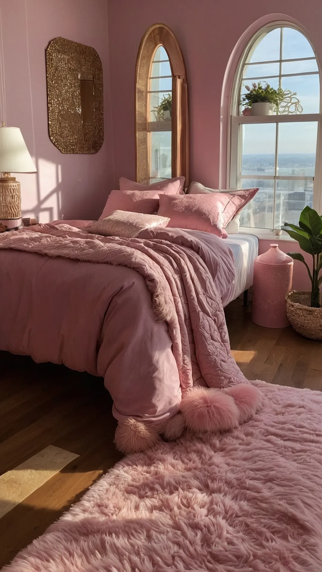 Beautiful Pink Bedroom Color Palettes and Accents